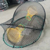 Pain crabe poulpe Cage De Pêche Personnalisé Lingot Cage Nylon Maille HDPE Crabe Piège Homard Aquaculture Crabe Pot