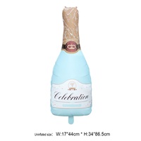 Ballon de bouteille de Champagne pastel mat Ballons de fête de Bachelorette de Champagne pour les décorations de fête de poule d'amour de nuit de filles ivres