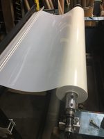 Rouleau de feuille de Mylar haute résistance à la température de 250 microns * 2750 mm pour les machines de pressage à chaud (bois)