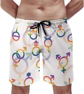Wholesale Direct Sales Beachwear <strong>Board</strong> <strong>Shorts</strong> <strong>Men's</strong> Rainbow <strong>Gay</strong> Lgbt Pride Swim Trunks Drop Shipping Athletic Gym <strong>Shorts</strong> 2026 - Product Image 2