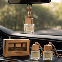 Bouteille vide de diffuseur de parfum pour voiture, 8 ml, 10 ml, personnalisable, à suspendre