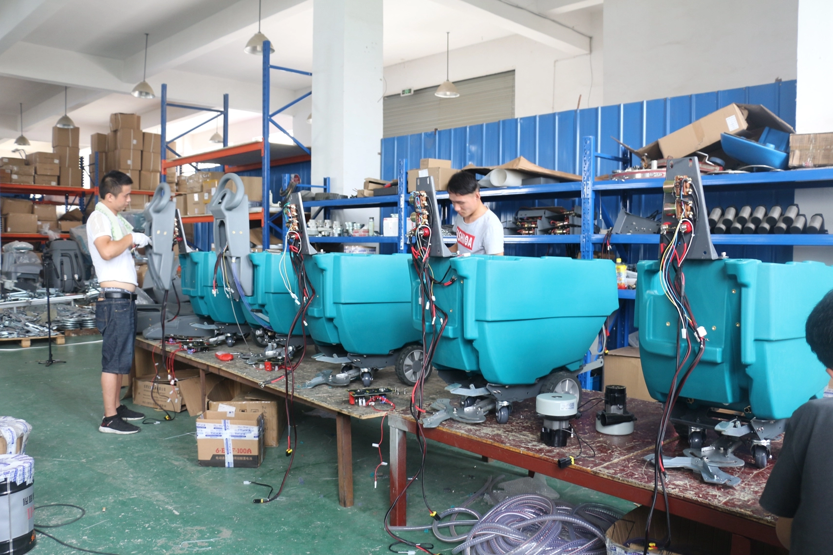 ARTRED cheap good quality dust filter industrial floor manual floor sweeper