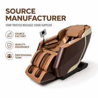 Fauteuil de massage robotique 3D Taijixiang, massage complet du corps et des jambes, shiatsu, gravité zéro, compresse chaude, inclinable et pliable