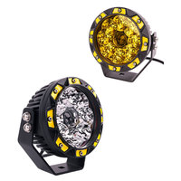 Lampe de travail LED 60W de 5 pouces pour voiture tout-terrain, camion, 4x4, lumières décoratives, projecteur laser de 7 pouces, 9 pouces pour la conduite tout-terrain 4x4