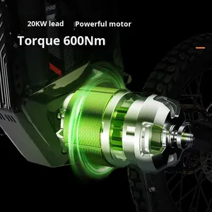 Hezzo รถจักรยานยนต์เสือดาวสองล้อ72V 20KW พลังสูง - Product Image 3