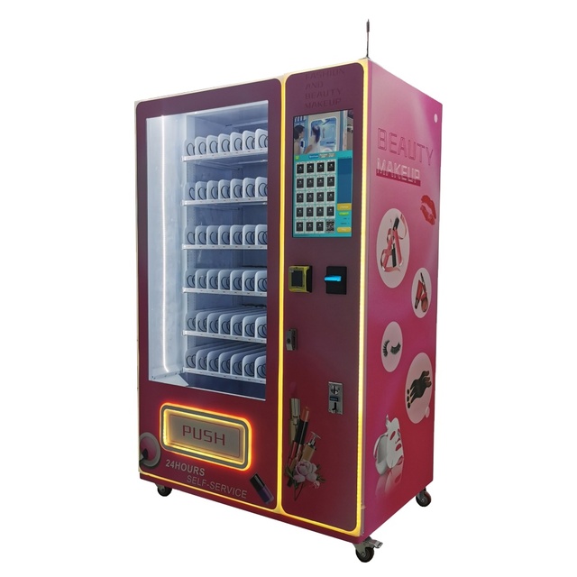 Riteng Large Screen Food & Self Canned Drinks Vending Machine with SDK Function Touch Screen 21.5-inch LCD Display