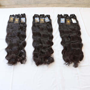Proveedores de cabello virgen brasileño de visón al por mayor, paquetes de cabello humano con cutícula alineada, extensiones de cabello humano virgen indio de templo, proveedor de cabello humano. - Product Image 1