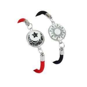 Bracciali luminosi per coppie e bracciali luminosi per amanti del sole e della luna per coppie - Product Image 4