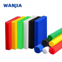 Fabricant de barres et tubes en polyamide ABS haute densité personnalisés, plaques UHMWPE résistantes aux basses températures, moulage de barres et tubes