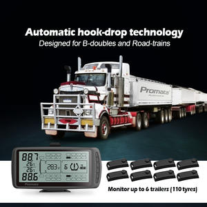 Автопарк грузовиков TPMS система с <span class=keywords><strong>GPS</strong></span>-трекером цифровой внешний датчик для контроля давления в шинах до 110 колес - Product Image 3
