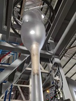 Fourniture directe d'usine de bonne qualité à faible coût mini HDPE LDPE LLDPE machine de soufflage de film de polyéthylène plastique paillage agricole