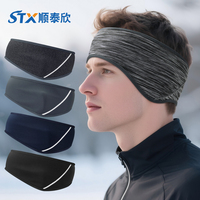 Bandeau réfléchissant personnalisé pour le cyclisme Bandeau polaire chaud pour le sport Bandeau extérieur pour les cheveux d'hiver Cache-oreilles pour femmes Bandeau pour le ski