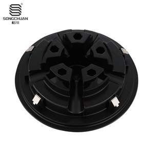 Tapacubos de 8 Pulgadas en Cromo Negro SS para Carritos de Golf EZGO, Club Car y Yamaha, Tapas de Rueda de Alta Calidad - Product Image 5