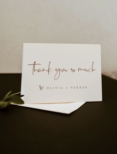 Diseño de logotipo personalizado Papel de arte impreso Tarjeta de agradecimiento de doble cara Tarjeta de agradecimiento de negocios personalizada por su pedido - Product Image 6