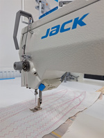 Nouvelle machine à coudre JACK 20U à bras court Zig Zag Machine à broder industrielle