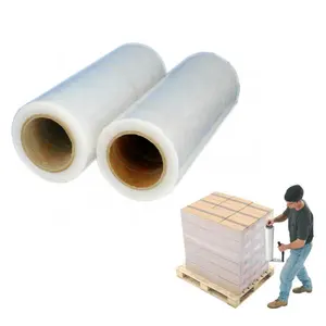 EUA Popular 18 "x 1500 ft Transporte Pallet Stretch Film Filme Stretch Wrap Film China Stretch Film