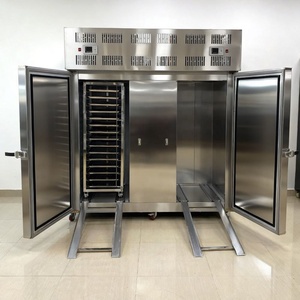Congélateur à choc 1200L 30 plateaux avec chariots doubles, qualité commerciale, pour viande, aliments et fruits de mer surgelés rapidement, haute efficacité - Product Image 3