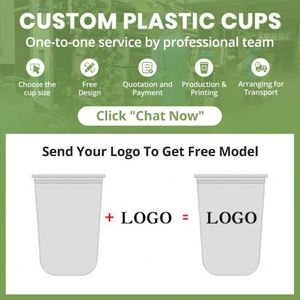 Gobelet en plastique PP en forme de U de 90 mm avec couvercles, personnalisable avec logo, pour boissons chaudes/froides (vodka, lait, bubble tea et jus de fruits) - Prix usine - Product Image 3