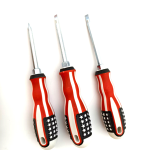 Destornilladores con Bandera Americana de 2 Tamaños, Venta al por Mayor de Fábrica, Mango Grande y Pequeño, Punta Magnética para <span class=keywords><strong>Reparaciones</strong></span> en el <span class=keywords><strong>Hogar</strong></span> - Product Image 3