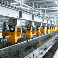 Bras robotisé industriel Staubli TS2-100, charge utile de 8,4 kg, portée de 1000 mm, pour l'automatisation de la préhension et du placement à grande vitesse, robot SCARA