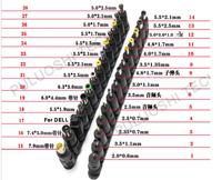 Adaptateur de prise d'alimentation CC neuf, connecteur femelle 5,5x2,1 mm vers mâle 4,8x1,7 mm, prise de conversion DC7909 3,5*1,35