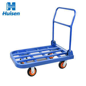 Magazijn Groothandel Heavy Duty Trolley Kar Opvouwbare Metalen <span class=keywords><strong>Aluminium</strong></span> Materiaal Behandeling Handtruck Trolley - Product Image 3