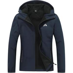 Veste Softshell Imperméable pour Femme Moerdeng avec Capuche, Doublure Polaire, Coupe-Vent, Veste de Randonnée Isolée, Vêtement d'Extérieur - Product Image 4