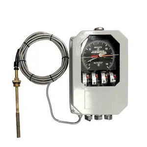 Nominaal Vermogen Ac 250V/5a Transformator Thermostaat Kronkelende Elektrische Contactthermometer