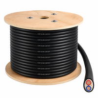 Câble YVF robuste 2 conducteurs 0,6/1 kV, bonne résistance à l'huile pour palans et engins mobiles 2*50mm²