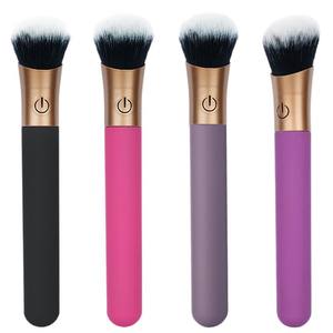 Brocha de Maquillaje 2 en 1, Mini Brocha Vibradora Discreta, Masajeadores Personales, Estimulador de Clítoris y Punto G para Parejas, Juguetes Sexuales para Adultos - Product Image 1