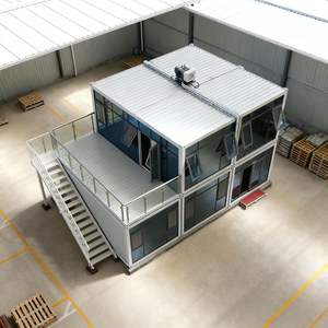 Vorgefertigtes Modulares Minihaus Container-Haus mit Leichtstahlrahmen 20ft 40ft Haus Schlafzimmer Container-Rahmen - Product Image 3