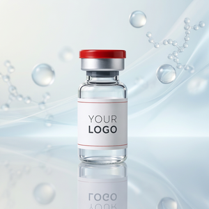 Bouchon personnalisé avec logo en relief pour flacon en verre borosilicate à ouverture à clapet en aluminium et plastique, 3 ml, 5 ml, 10 ml, 30 ml - Product Image 4