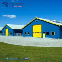 Structure métallique préfabriquée moderne en acier durable pour entrepôt de stockage