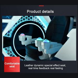 Cine VR 9D de 4 Asientos, Máquina de Juegos VR, Equipo de Entretenimiento, Simulador de Nave Espacial de Disparos VR, Máquina de Juegos Arcade para Niños y Familias - Product Image 6