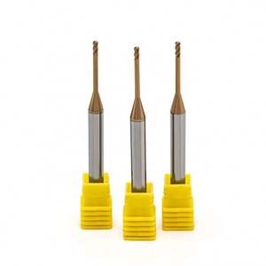 Fresas de extremo para CNC con larga vida útil, herramientas de fresado CNC 45HRC 55HRC 65HRC, fresa de extremo plana, de punta esférica y con radio de esquina de 2/3/4 filos - Product Image 5