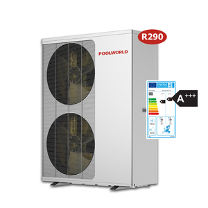 Pool World R290 Chauffage de maison Pompa Ciepla <span class=keywords><strong>12kw</strong></span> Pompes à <span class=keywords><strong>chaleur</strong></span> monobloc à onduleur complet avec moteur de <span class=keywords><strong>pompe</strong></span> à <span class=keywords><strong>chaleur</strong></span> intelligent - Product Image 4