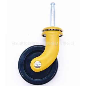 Junyuewei Swivel Caster 60mm Silent Medical Furniture Wheel With Insert Rod And Snap Ring - Product Image 4