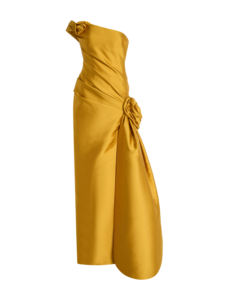 OEM thiết kế phụ nữ mới vải sexy tắt vai dài ăn mặc thời trang Crepe vải backless phụ nữ Ăn mặc - Product Image 5