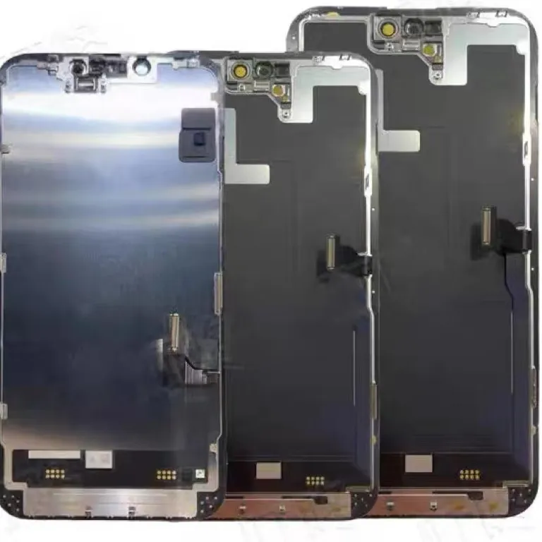 Peraga LCD OLED 100% untuk iPhone 14 Pro Max, layar LCD untuk iPhone 13 Pro Max asli
