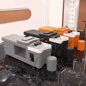 Wss 2025 Lit de lavage professionnel pour salon de coiffure, avec fonction spa capillaire, chauffage électrique, traitement de l'eau, bac de lavage, lit de shampoing, massage thaïlandais - Product Image 3