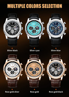 Jam Tangan Pria LIGE 8989 Baru, Merek Ternama, Jam Tangan Mewah Kulit Quartz, Jam Tangan Olahraga Tahan Air, Jam Pria Relogio Masculino