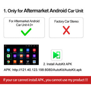 Carlinkit אפל carplay usb מודול רכב dongle autokit iphone אנדרואיד אוטומטי חכם קישור עבור אנדרואיד רכב עם iOS 15 מראה-קישור - Product Image 6