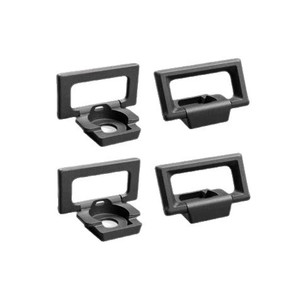 Crochets de remorquage pour Tesla Cybertruck, lot de 4, noirs, accessoires universels pour attelage de remorque de voiture - Product Image 3