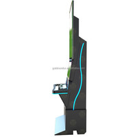 Kabinet Game Arcade Vertikal Terlaris 43''+23.8'' Tombol Tekan Akseptor Uang Logam Ruang Angkasa Mesin Permainan Keterampilan Aurora