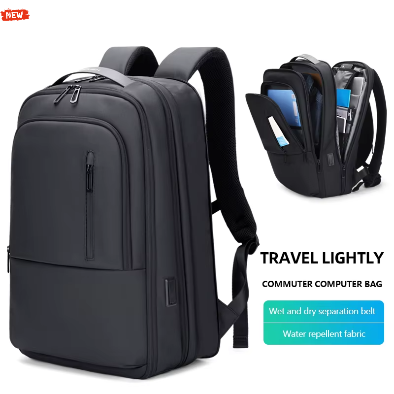 Waterproof Black Notebook Computer Bag For