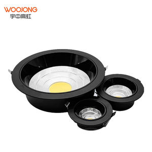 Chinesische Fabrik Blends chutz Einbau leuchte mit weiß schwarzem Reflektor 7W 12W 15W 20W COB Down light Kunststoff SMD LED Down light - Product Image 6