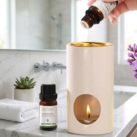 SCIECE Huiles Essentielles d'Aromathérapie à Base de Plantes, Version Chinoise 70 Saveurs, Lys Hydrosoluble du Hebei, Diffuseurs Floraux en Verre