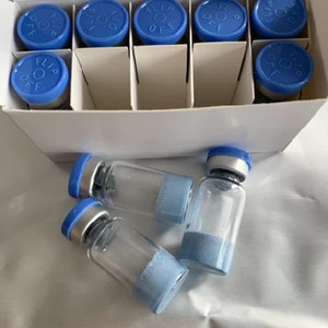 Poudre lyophilisée pureté 99% couleur bleue, peptide réparateur, matière première cosmétique pour les soins de la peau - Product Image 1