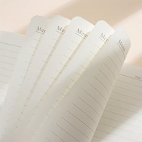 Carnet A5 épais à couleurs dégradées, journal élégant, notes de réunion personnalisées, agenda