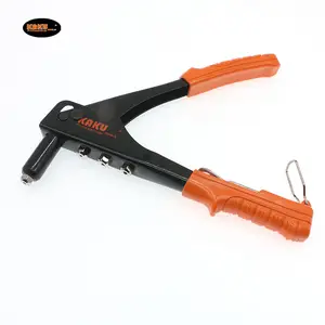 KAKU Wholesale Low Price 9.5'' Hand Pop Riveting Tools Heavy Duty Manual Riveter Nut Guns